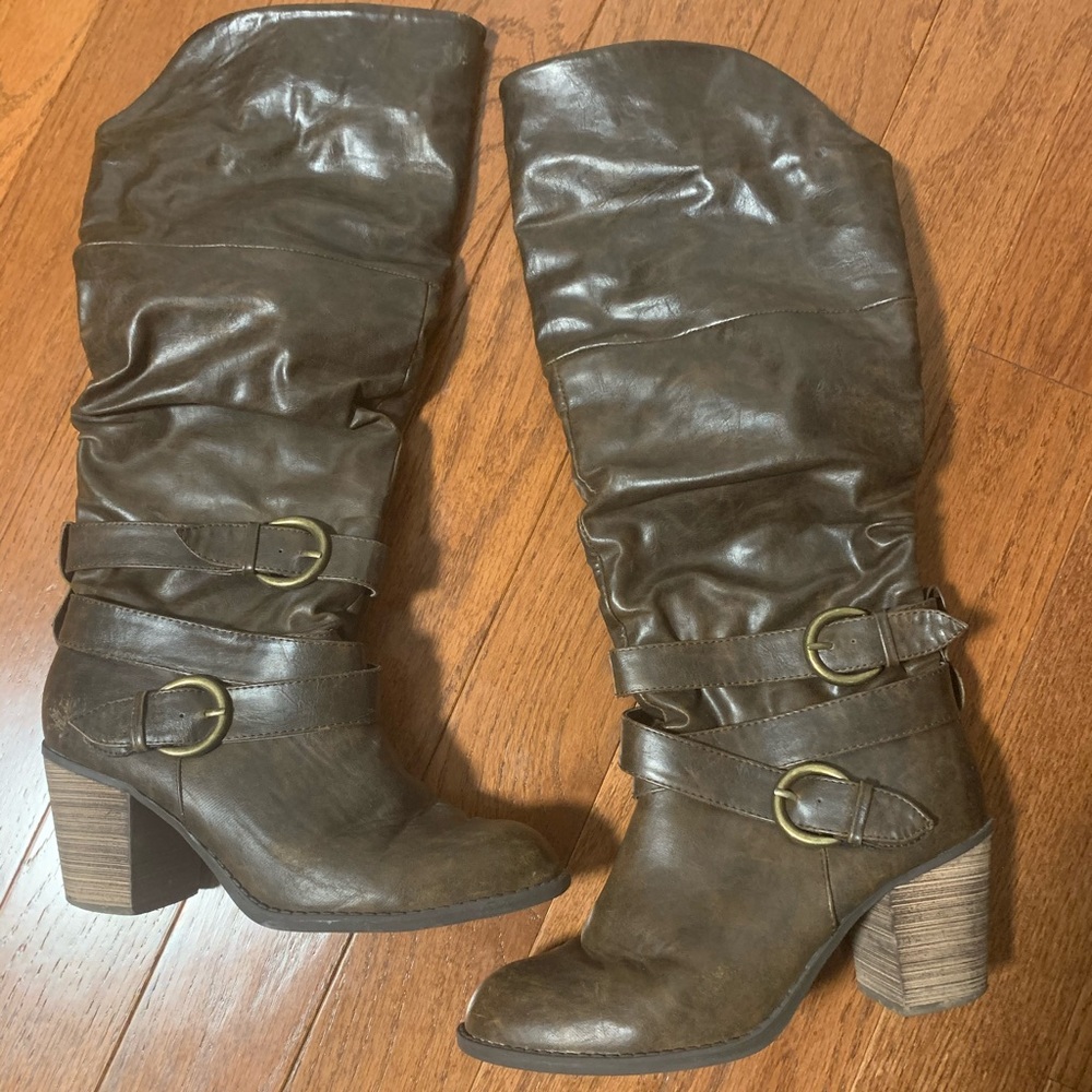 Knee high boots